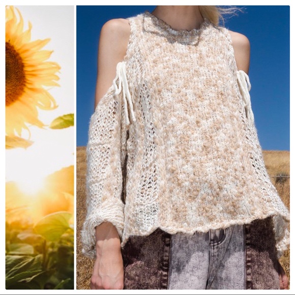 Wanderlust Cold Shoulder Sweater - Picture 7 of 11